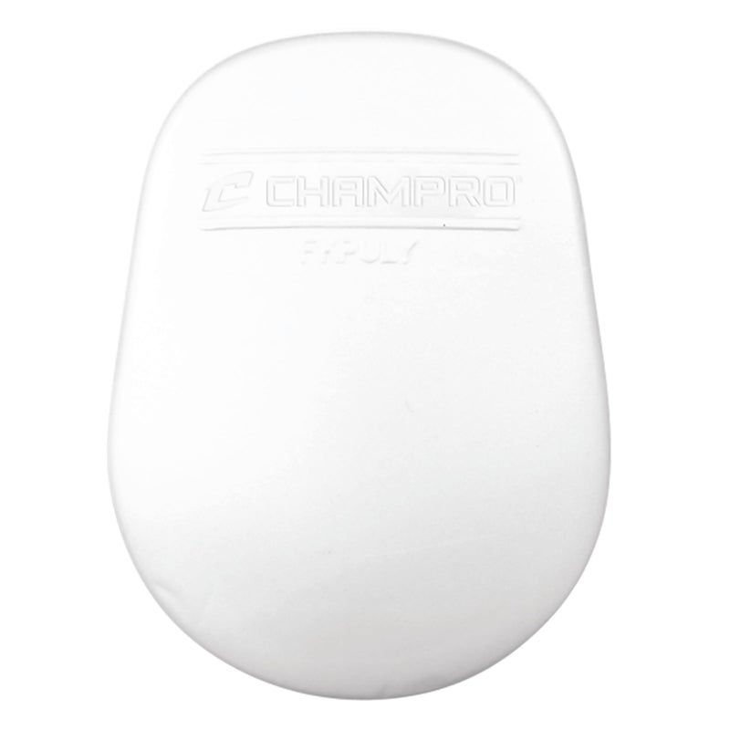 CHAMPRO Ultra Light 7 Piece Pad Set with Slots for Youth Football Pants, WHITE - Image 4